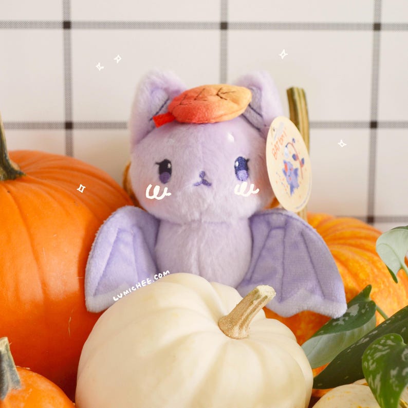 Batbat Plush Keychain